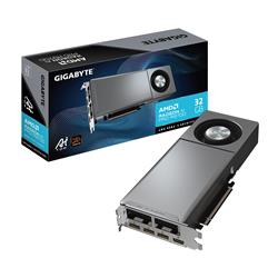 GIGABYTE AI TOP Radeon AI Pro R9700 GV-R9700AI TOP-32GD 32GB 256-bit GDDR6 PCI Express 5.0 x16 Graphics Card