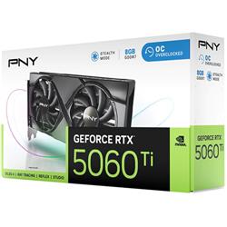 PNY GeForce RTX™ 5060 Ti GDDR7 Deux ventilateurs