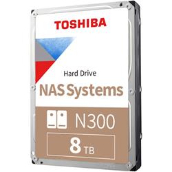 TOSHIBA N300 NAS 8TB 7200RPM 3.5 INCH HDD