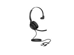 Jabra Evolve2 50 USB-C/A, MS Mono, sans Bluetooth
