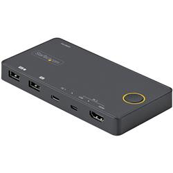 STARTECH 2 Ports USB & USB-C KVM Switch