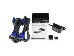 STARTECH 2 PORT USB KVM SWITCH KIT - ( SV231USB)