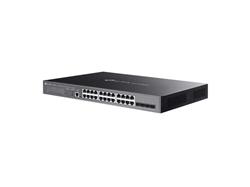 TP-LINK OMADA 24-PORT GIGABIT STACKABLE LITE L3 MANAGED POE++ SWITCH W