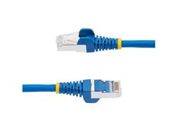 30ft CAT6a Ethernet Cable - Blue - Low Smoke Zero Halogen (LSZH) - 10G
