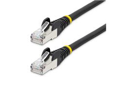 30ft CAT6a Ethernet Cable - Black - Low Smoke Zero Halogen (LSZH) - 10