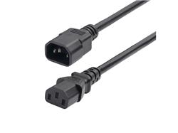 StarTech.com 1ft (0.3m) Power Extension Cord