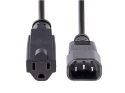 Power IEC 60320 C14 Black
