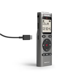PHILIPS 8 Go 46 h (384 kbps), 11 h (1536 kbps) PCM (WAV) 2 piles AAA