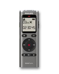PHILIPS 8 Go 46 h (384 kbps), 11 h (1536 kbps) PCM (WAV) 2 piles AAA