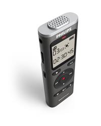 PHILIPS 8 Go 46 h (384 kbps), 11 h (1536 kbps) PCM (WAV) 2 piles AAA