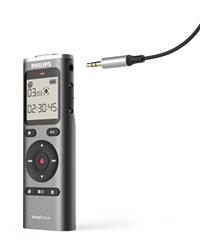 PHILIPS 8 Go 46 h (384 kbps), 11 h (1536 kbps) PCM (WAV) 2 piles AAA