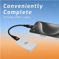 SSD portable, robuste et de petite taille, alimenté par bus, 1 To, NVM