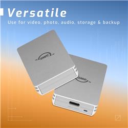 SSD portable, robuste et de petite taille, alimenté par bus, 1 To, NVM