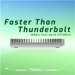 OWC Express 1M2 USB4 Silver