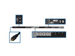 EATON PDU3EVSR6L2130 Triphasé 30 PDU commutée PDU