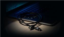 1x USB-C mâle 1x USB-C mâle Noir