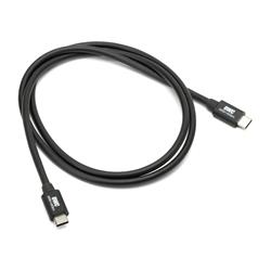 1x USB-C mâle 1x USB-C mâle Noir