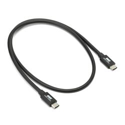 1x USB-C mâle 1x USB-C mâle Noir