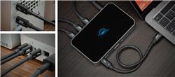 1x USB-C mâle 1x USB-C mâle Noir