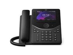 Cisco Desk Phone 9861, Carbon Black - 5-inch Color LCD - USB-A, USB-C,