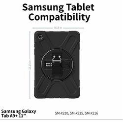 CODi Tablet Case - For Samsung Galaxy Tab A9+ Tablet - 11" Maximum