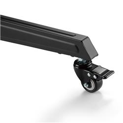 Brateck Versatile & Compact Steel TV Cart (Black)