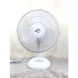 FUSION 12" Table Fan - White