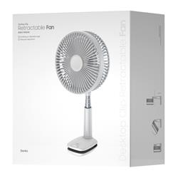 Benks F23 Ventilateur à clipser -1800mah - Blanc(Open Box)