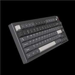 Luminkey 75V2 Tri-Mode 75% Full 6063 Aluminum Keyboard,  Dead Space Gr