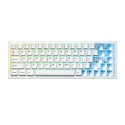 YUNZII AL65 White Gasket Mounted Aluminum Mechanical Keyboard