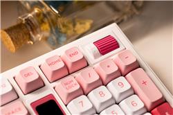 Akko 5098B Customizable Tri-Mode Mechanical Keyboard, Classic Pink Opt