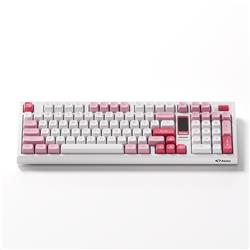 Akko 5098B Customizable Tri-Mode Mechanical Keyboard, Classic Pink Opt