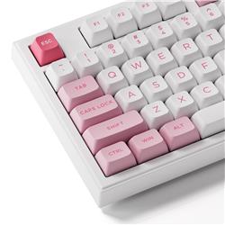 Akko 5098B Customizable Tri-Mode Mechanical Keyboard, Classic Pink Opt