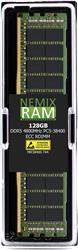NEMIX RAM 128GB (1X128GB) DDR5 4800MHZ PC5-38400 4Rx4 1.1V 288-PIN ECC RDIMM Registered Server Memory Compatible with Dell Powe