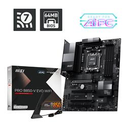 MSI PRO B850-V EVO WIFI AMD AM5 ATX Motherboard