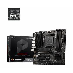 MSI PRO B550M-VC WIFI AMD B550 MATX AM4 WIFI 6E