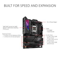 Carte mère ASUS ROG STRIX X670E-E GAMING WIFI 6E Socket AM5 (LGA 1718)(Open Box)