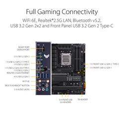 Carte mère de jeu ASUS TUF GAMING X670E-PLUS WIFI 6E Socket AM5 (LGA 1(Open Box)