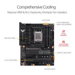Carte mère de jeu ASUS TUF GAMING X670E-PLUS WIFI 6E Socket AM5 (LGA 1(Open Box)