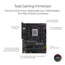 Carte mère de jeu ASUS TUF GAMING X670E-PLUS WIFI 6E Socket AM5 (LGA 1(Open Box)