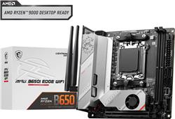 MSI MPG B650I EDGE WIFI AM5 AMD B650 SATA 6Gb/s DDR5 Ryzen 7000 Mini ITX Motherboard