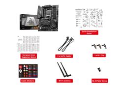 MSI MAG X670E TOMAHAWK WIFI ATX Carte mère(Open Box)