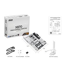 Carte mère ASUS X870 MAX GAMING WIFI7 W AMD AM5 ATX(Open Box)