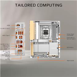 GIGABYTE X870E AERO X3D WOOD AMD AM5 LGA 1718 Motherboard