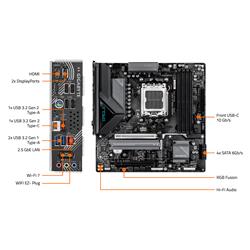 GIGABYTE B850M EAGLE WIFI7 AMD AM5 Micro ATX Carte mère