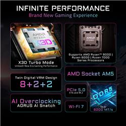GIGABYTE B850M EAGLE WIFI7 AMD AM5 Micro ATX Carte mère