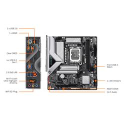 GIGABYTE B860M EAGLE WIFI6 V2 Intel LGA 1851 mATXCarte mère