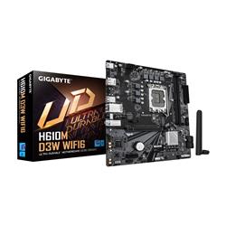 GIGABYTE H610M D3W WIFI6 Intel LGA 1700 Micro ATXMotherboard