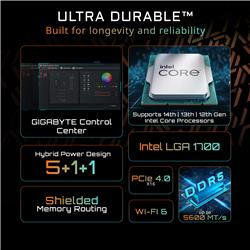GIGABYTE H610M D3W WIFI6 Intel LGA 1700 Micro ATXMotherboard