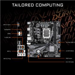 GIGABYTE H610M D3W WIFI6 Intel LGA 1700 Micro ATXMotherboard